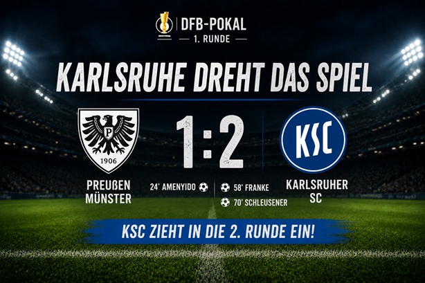 Preußen Münster - Karlsruher SC