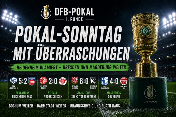 dfb pokal ergebnisse