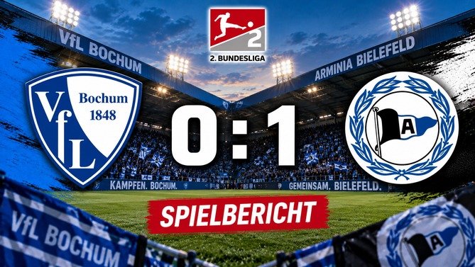 VfL Bochum gegen Arminia Bielefeld 0:1 im Spielbericht der 2. Bundesliga